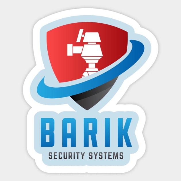 Barik (dark) Paladins Champion Logo Sticker by dcmjs